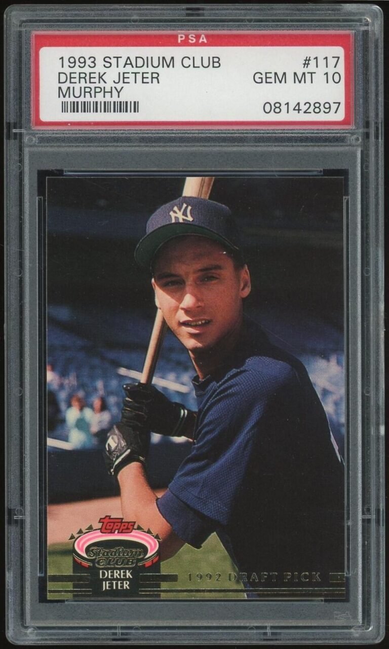 Derek Jeter Rookie Cards A Collector S Guide To Investment And Rarity