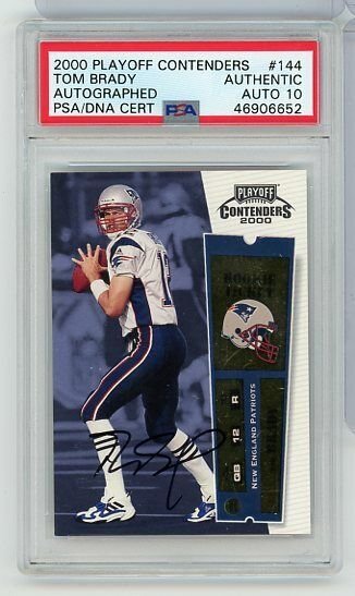 Tom Brady Rookie Cards #144