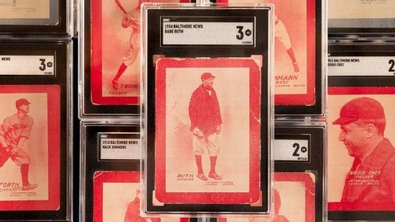 The iconic 1914 Babe Ruth Rookie Card, symbolizing a historic milestone in sports memorabilia.
