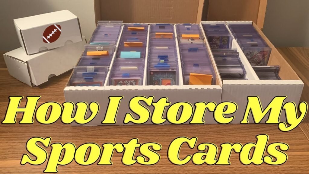 How To Safely Store Sports Cards